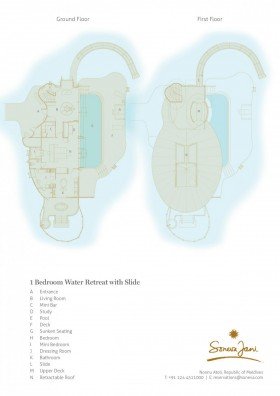 1 Bedroom Water Retreat with Slide (Chapter 1)