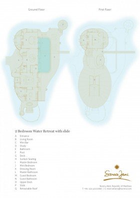 2 Bedroom Water Retreat with Slide (Chapter 1)