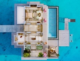 Sunset Water Villa with Pool