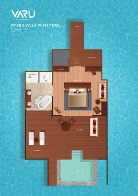 Water Villa with Pool