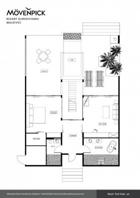 Beach Pool Villa Sunset