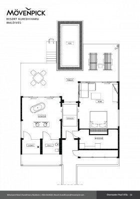 Overwater Pool Villa Lagoon