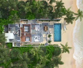 Two Bedroom Beach Pool Villa (530 m²)