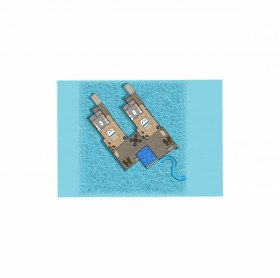 Two Bedroom Lagoon Villa with Pool and Slide