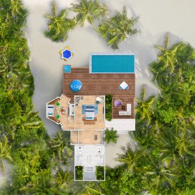 Family Beach Pool Villa (300 m²)