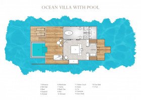 Ocean Villa with Pool (124 m2)
