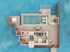 Overwater Villa with Pool