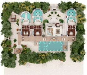 Three Bedroom Beach Pool Residence