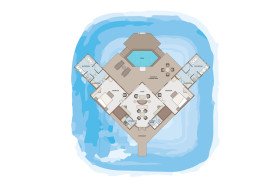 Two Bedroom Water Villa with Pool (220 m2)