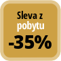 Zaplaťte minimálně 1 noc a získáte 35% slevu.